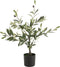J-Line Olijfboom In Pot - kunststof - groen - small