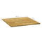 vidaXL - Tafelblad - vierkant - 23 - mm - 80x80 - cm - massief - eikenhout