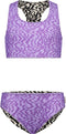 B. Nosy Meisjes Bikini - Reversible - Dierenprint - Zebra Banana