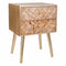 Nachtkastje Alexandra House Living Bruin 35 x 61 x 44 cm