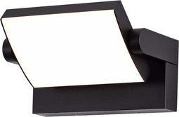 V-TAC VT-11020-B Draaibare LED wandlamp - IP65 - Zwart - 17W - 2520 Lumen - 3000K