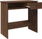 vidaXL - Bureau - 80x40x75 - cm - bewerkt - hout - bruin - eikenkleur