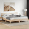 vidaXL - Hoofdbord - 180 - cm - massief - grenenhout