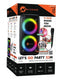 N-GEAR LGP 23M - Draadloze Karaoke Speaker - 100W - Bluetooth 5.0 - RGB LED