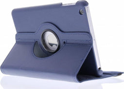Tablet Hoes Geschikt voor iPad Mini 1 (2012) / iPad Mini 2 (2013) / iPad Mini 3 (2014) - 360° Draaibare Bookcase - Blauw