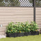 vidaXL - Tuinplanten - met - Water - Irrigatiesysteem - - - 4 - stuks - - - Zwart