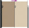 vidaXL - Windscherm - uittrekbaar - 200x300 - cm - taupe