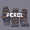 Perel Gereedschapskoffer - Polypropyleen - Verwijderbare inlegbak 2 organizers - Zwart Geel