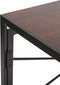 Bureau Versa Bruin Opvouwbaar Metaal Hout (45 x 74 x 90 cm)
