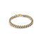 Guess UMB750058-S - Heren Armband - 8mm Curb - Goudkleurig