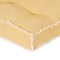 vidaXL - Bankkussen - pallet - 120x80x10 - cm - geel