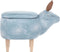 REINDEER - Hocker - Blauw - Polyester