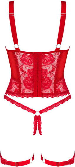 OBSESSIVE CORSETS | Obsessive - Belovya Corset M/l