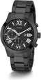 GUESS Atlas W0668G5 - Polshorloge - RVS 5 ATM - Zwart