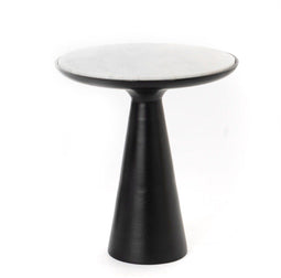 StarFurn Bijzettafel Essy Zwart 45cm