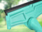 Leifheit Raam- en kozijnwisser 4 in 1 - Click System - 32 cm wisbreedte - Grijs Turquoise Wit Zwart