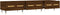 vidaXL - Tv-meubel - 150x36x30 - cm - bewerkt - hout - bruin - eikenkleur
