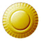 Eetbord Duralex Picardie Kristal Amber Ø 26 cm (24 Stuks)