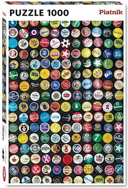 Piatnik Crown Caps - Legpuzzel 1000 stukjes - Stimuleert logisch denken - Multicolor