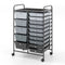 Coast Rolwagen - Badrollwagen - 15 Stapelbare Laden - 63 x 37 x 87 cm