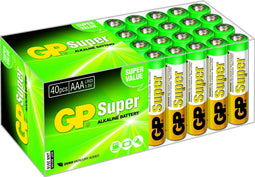 GP AAA - Alkaline Batterijen - Multi-color