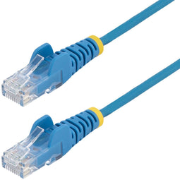 Startech N6PAT25CMBLS - UTP-netwerkkabel Cat6 - 25 cm - Blauw