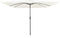 vidaXL - Vierkante - Tuinparasol - met - LED-verlichting - 295x245 - cm - Zandwit