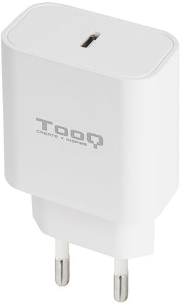 TooQ TQWC-PDUSBC20W - Oplader - 20W Power Delivery 3.0 Quick Charge 3.0 - 1x USB type-C