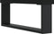 vidaXL - Nachtkastjes - 2 - st - 40x35x47,5 - cm - bewerkt - hout - zwart