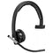 Logitech H820e - Draadloze DECT Headset - Noise Cancelling - Zwart