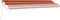 vidaXL - Luifel - vrijstaand - automatisch - 600x350 - cm - oranje - en - bruin
