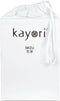 Kayori Shizu Topper - Hoeslaken Jersey - 180x200-220cm - Matrasdikte 12 cm - Biologisch Katoen - Wit
