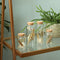 Droogbloemen in glas - Set van 4 - Gedroogde bloemendecoratie - Hoogte klein 7,5 cm en groot 12,5 cm (set van 4)