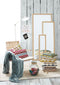 Kave Home Drop Spiegel - Wandspiegel - 98x28cm - Wit