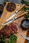 Forged Olive Steakmessenset 4-delig - Olijfhout - In Houten Giftbox