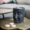 Scentchips® Gezicht - Waxbrander - Geurbrander - Oliebrander - Wax Melts Brander - Aromabrander - Ook Geschikt Voor Essentiële Oliën - Geurolie - Waxmelts - Zwart