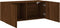 vidaXL - Tv-meubel - wandgemonteerd - 100x30x41 - cm - bruin - eikenkleur