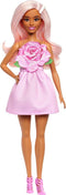 Barbie Fashionistas - Pop - Petite met Roze Haar en Jurkje - Roze