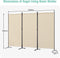 Angel Living Paravent - 3-delig - Opvouwbaar - 243 x 180 cm - Beige