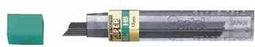 Potloodstift Pentel H 0.7mm zwart koker à 12 stuks
