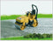 Bruder - Caterpillar Asphalt Drum Compactor - Realistisch ontwerp - Geel