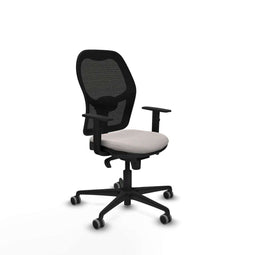Piqueras y Crespo 1D036G0 - Bureaustoel - Hoogteverstelbaar met armleuning - Wit