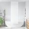 vidaXL - Doucherolgordijn - 70x240 - cm - stofbreedte - 66 - cm
