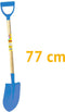 Clown beach Strandschep (punt) (blauw) 77cm