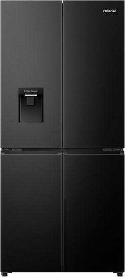 Hisense RQ5P470SMFE - Amerikaanse Koelkast - 482L - No Frost - Waterdispenser - Zwart