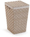 Versa - Wasmand - Polyester Metaal 33 x 52 x 33 cm - Beige