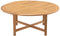 Teak eettafel Ø120x75 cm - bruin