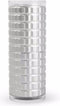 Peper- of zoutmolen geribbeld zilver 125 mm