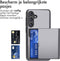 iMoshion Hoesje Geschikt voor Samsung Galaxy S24 Hoesje - Ruimte voor 2 pasjes - iMoshion Backcover met pasjeshouder - Grijs