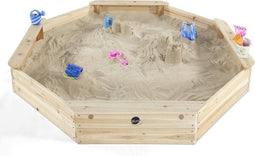 Plum - Mega Zandbak - FSC gecertificeerd CFT hout - Houtkleurig